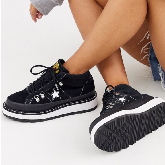 Converse Shoes - Converse Leather Converse One Star WMNS Boot Mid